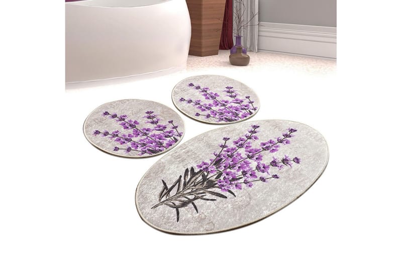 Niyanna Badematte 3-pk, Flerfarget