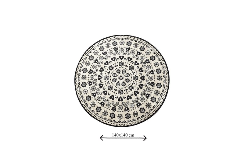 Niyanna Badematte - Flerfarget - Tekstiler - Tepper & Matter - Baderomsmatte