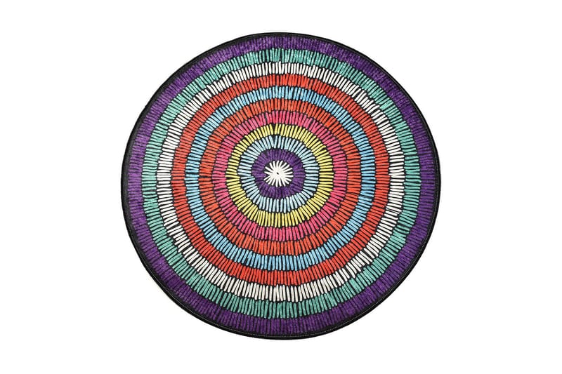 Niyanna Badematte - Flerfarget - Tekstiler - Tepper & Matter - Baderomsmatte