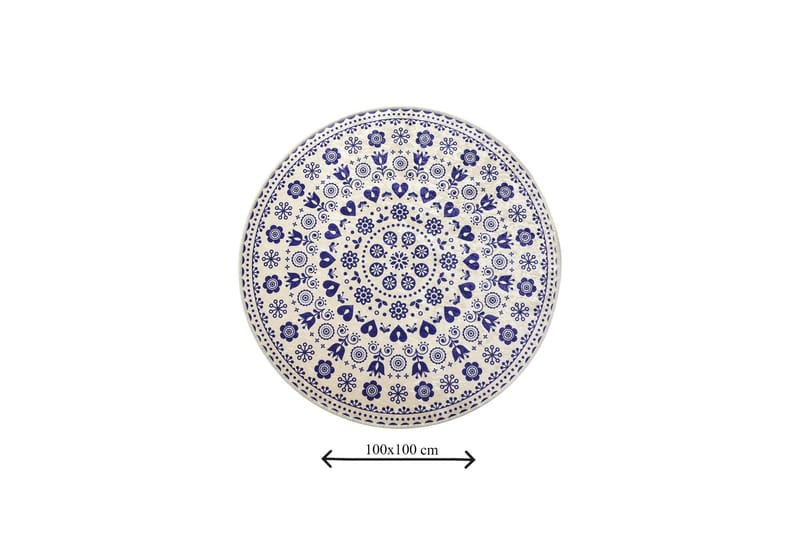 Niyanna Badematte - Flerfarget - Tekstiler - Tepper & Matter - Baderomsmatte