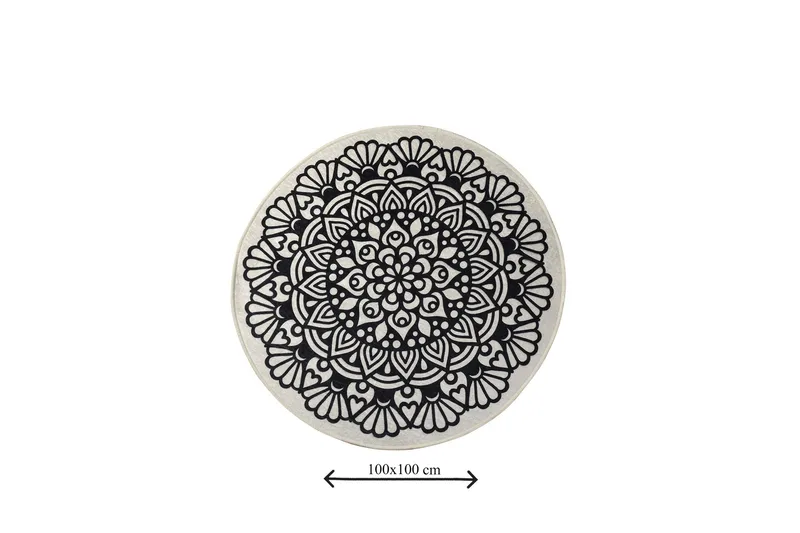 Niyanna Badematte - Flerfarget - Tekstiler - Tepper & Matter - Baderomsmatte