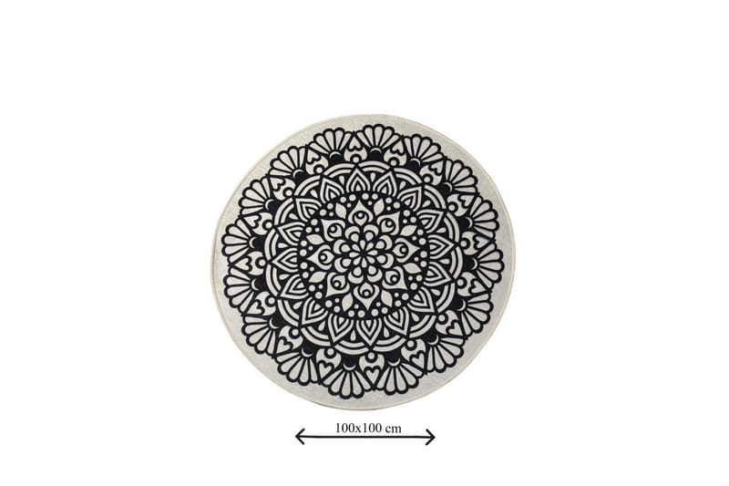 Niyanna Badematte - Flerfarget - Tekstiler - Tepper & Matter - Baderomsmatte