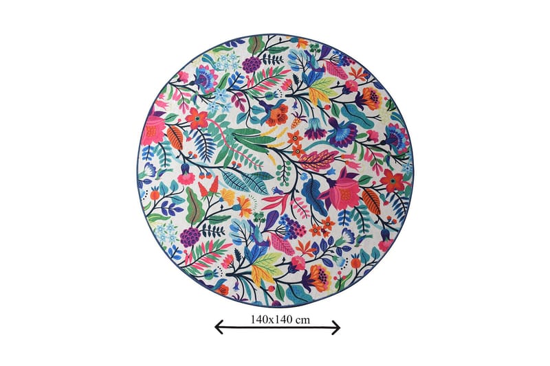 Niyanna Badematte - Flerfarget - Tekstiler - Tepper & Matter - Baderomsmatte