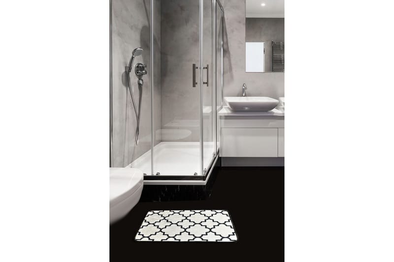 Niyanna Badematte - Flerfarget - Tekstiler - Tepper & Matter - Baderomsmatte