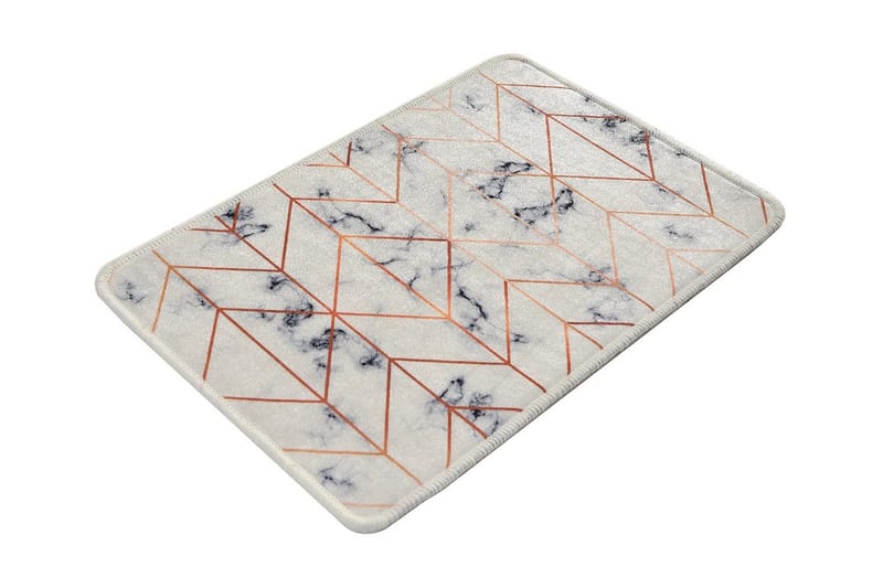 Niyanna Badematte - Flerfarget - Tekstiler - Tepper & Matter - Baderomsmatte