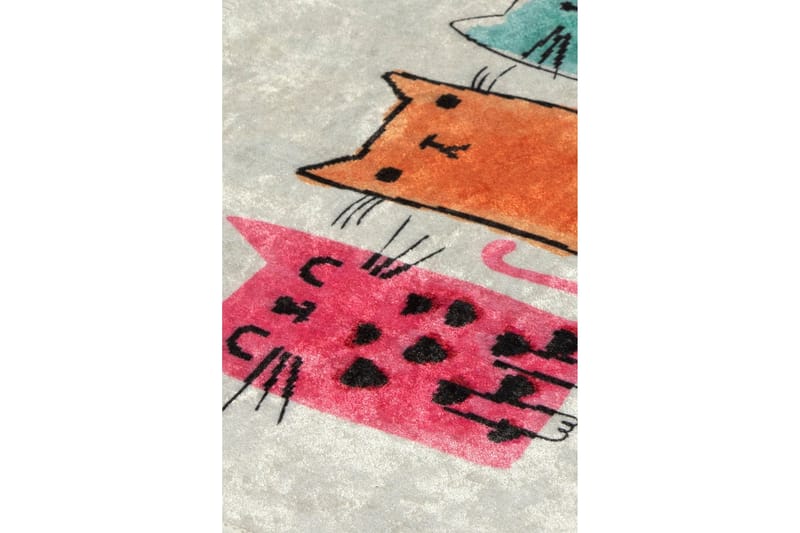 Niyanna Badematte - Flerfarget - Tekstiler - Tepper & Matter - Baderomsmatte