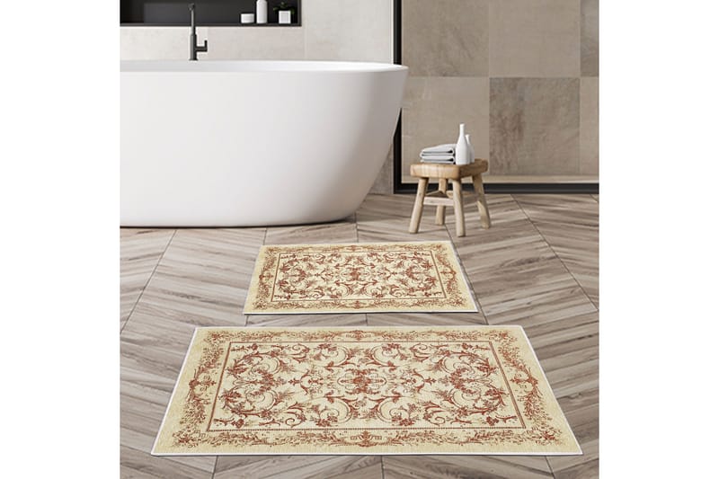 Pammi Baderomsmatte 60x150 cm Rektangulær, Flerfarget