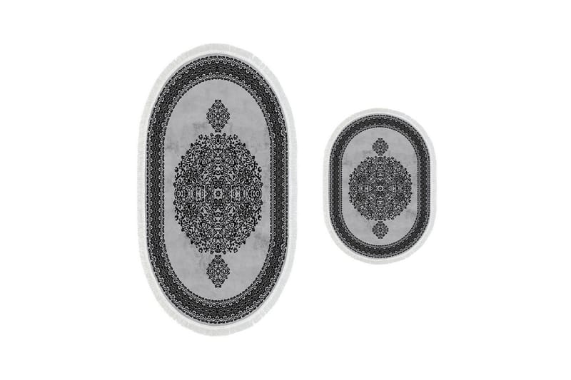 Panchma Baderomsmatte 60x150 cm Rektangulær - Grå - Tekstiler - Tepper & Matter - Baderomsmatte