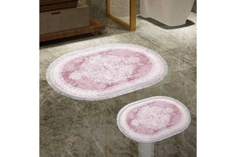 Pancholi Baderomsmatte 60x150 cm Rektangulær, Flerfarget