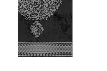 Panchu Baderomsmatte 60x150 cm Rektangulær - Svart - Tekstiler - Tepper & Matter - Baderomsmatte