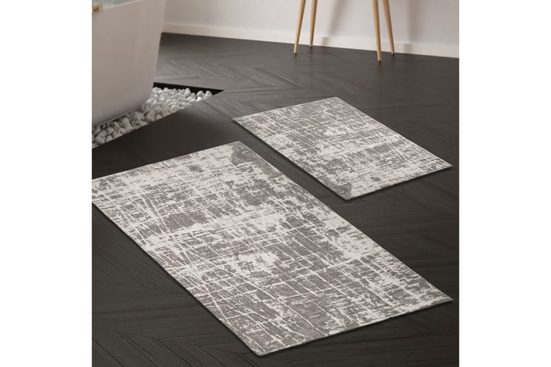 Pande Baderomsmatte 60x90 cm Rektangulær - Flerfarget - Tekstiler - Tepper & Matter - Baderomsmatte