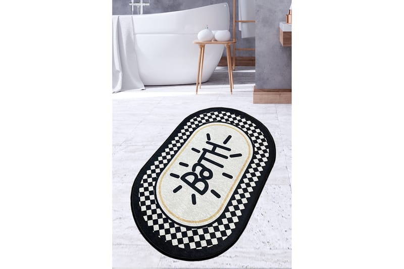 Pannalal Baderomsmatte 70x120 cm Rektangulær - Flerfarget - Tekstiler - Tepper & Matter - Baderomsmatte