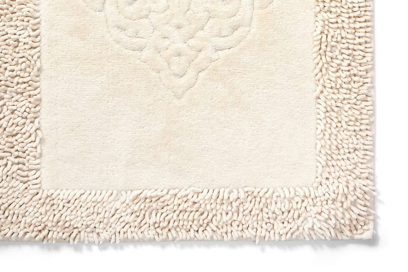 Papudi Badrumsmatta 60x100 cm Rektangulär Creme - Tekstiler - Tepper & Matter - Baderomsmatte