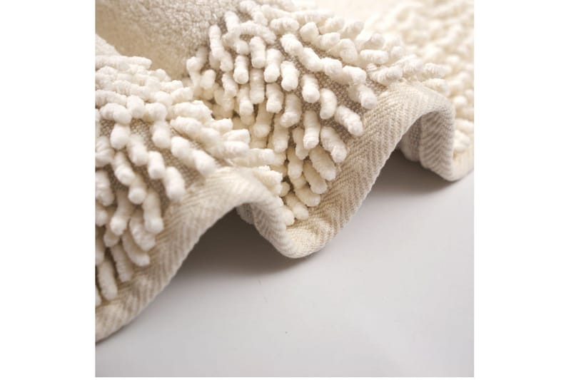 Param Baderomsmatte 60x100 cm Rektangulær - Creme - Tekstiler - Tepper & Matter - Baderomsmatte