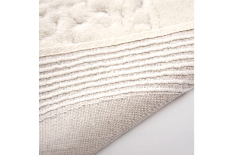 Param Baderomsmatte 60x100 cm Rektangulær - Creme - Tekstiler - Tepper & Matter - Baderomsmatte