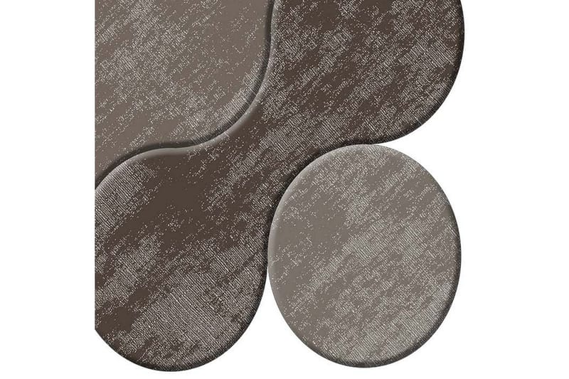 Paramdeep Baderomsmatte 60x100 cm Rektangulær - Brun - Tekstiler - Tepper & Matter - Baderomsmatte