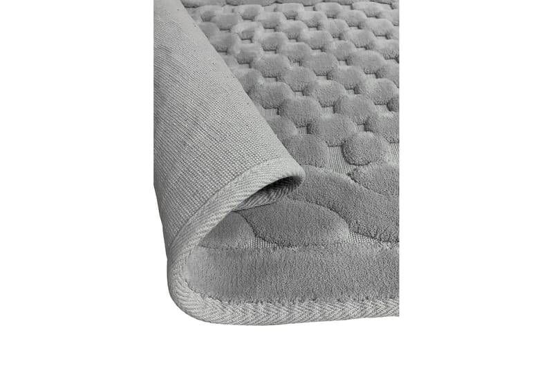 Parerna Baderomsmatte 60x100 cm Rund - Grå - Tekstiler - Tepper & Matter - Baderomsmatte
