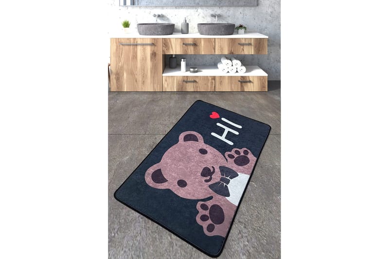 Soubiran Baderomsmatte 70x120 cm Rektangulær, Flerfarget