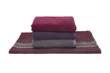 Turiform Storm Matte 120x70 cm - Multi/Vinrød - Tekstiler - Tepper & Matter - Baderomsmatte