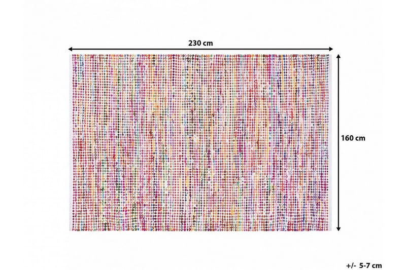 Belen Matte 160x230 cm - Flerfarget - Tekstiler - Tepper & Matter