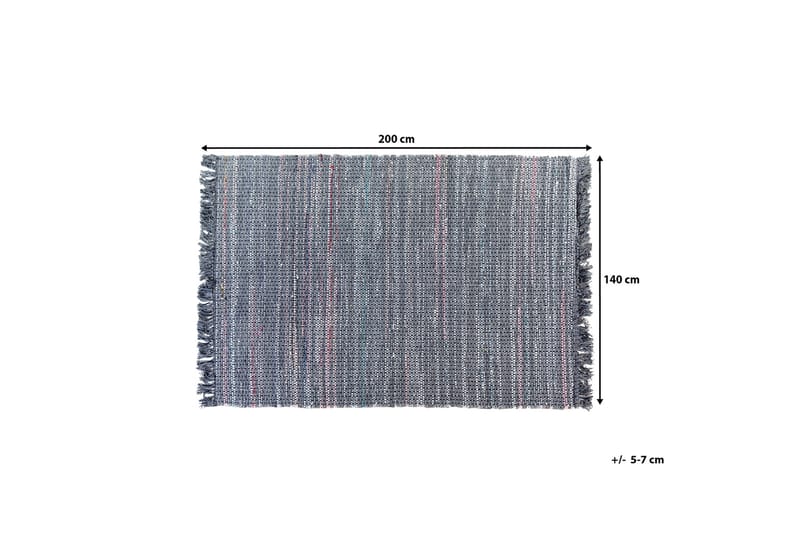Besni Matte 140x200 cm - Grå - Tekstiler - Tepper & Matter