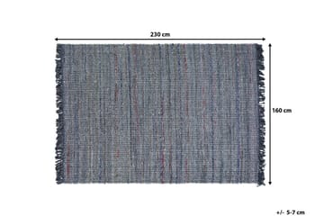 Besni Matte 160x230 cm - Grå - Tekstiler - Tepper & Matter - Moderne tepper - Bomullstepper