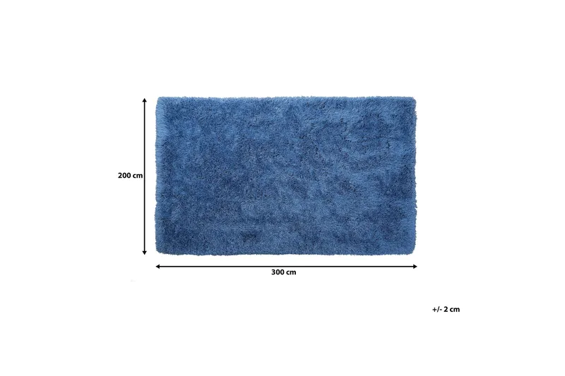 Bleakley Matte 200x300 cm - Blå - Tekstiler - Tepper & Matter