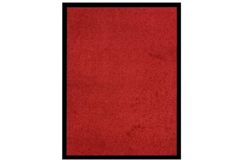 Dørmatte rød 40x60 cm - Rød - Hall matte