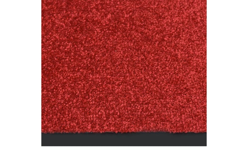 Dørmatte rød 40x60 cm - Rød - Hall matte