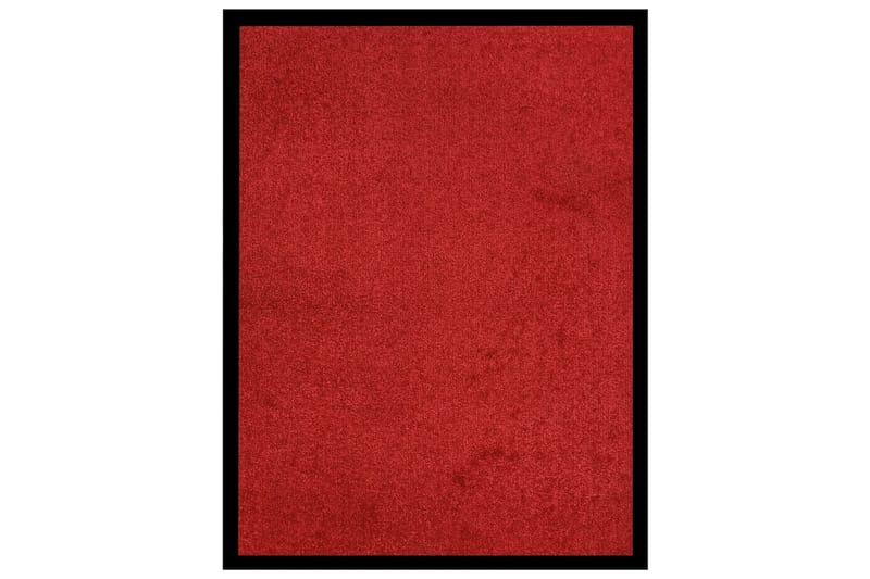 Dørmatte rød 60x80 cm - Rød - Tekstiler - Tepper & Matter - Hall matte