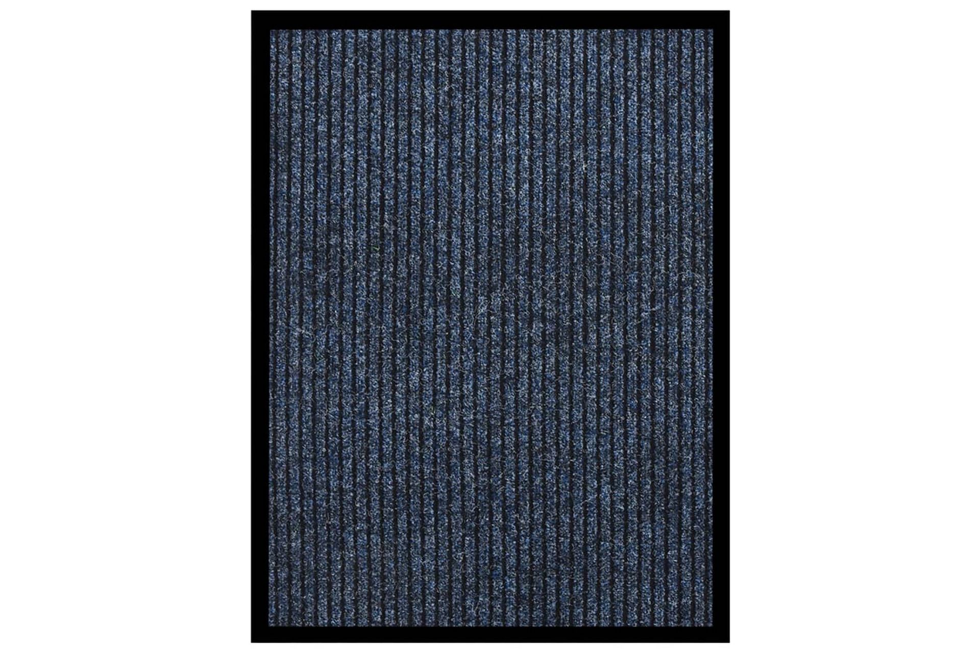 Dørmatte stripet blå 60x80 cm - Blå - Tekstiler - Tepper & Matter - Hall matte