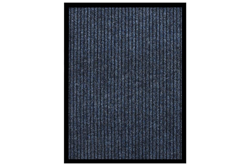 Dørmatte stripet blå 60x80 cm - Blå - Tekstiler - Tepper & Matter - Hall matte