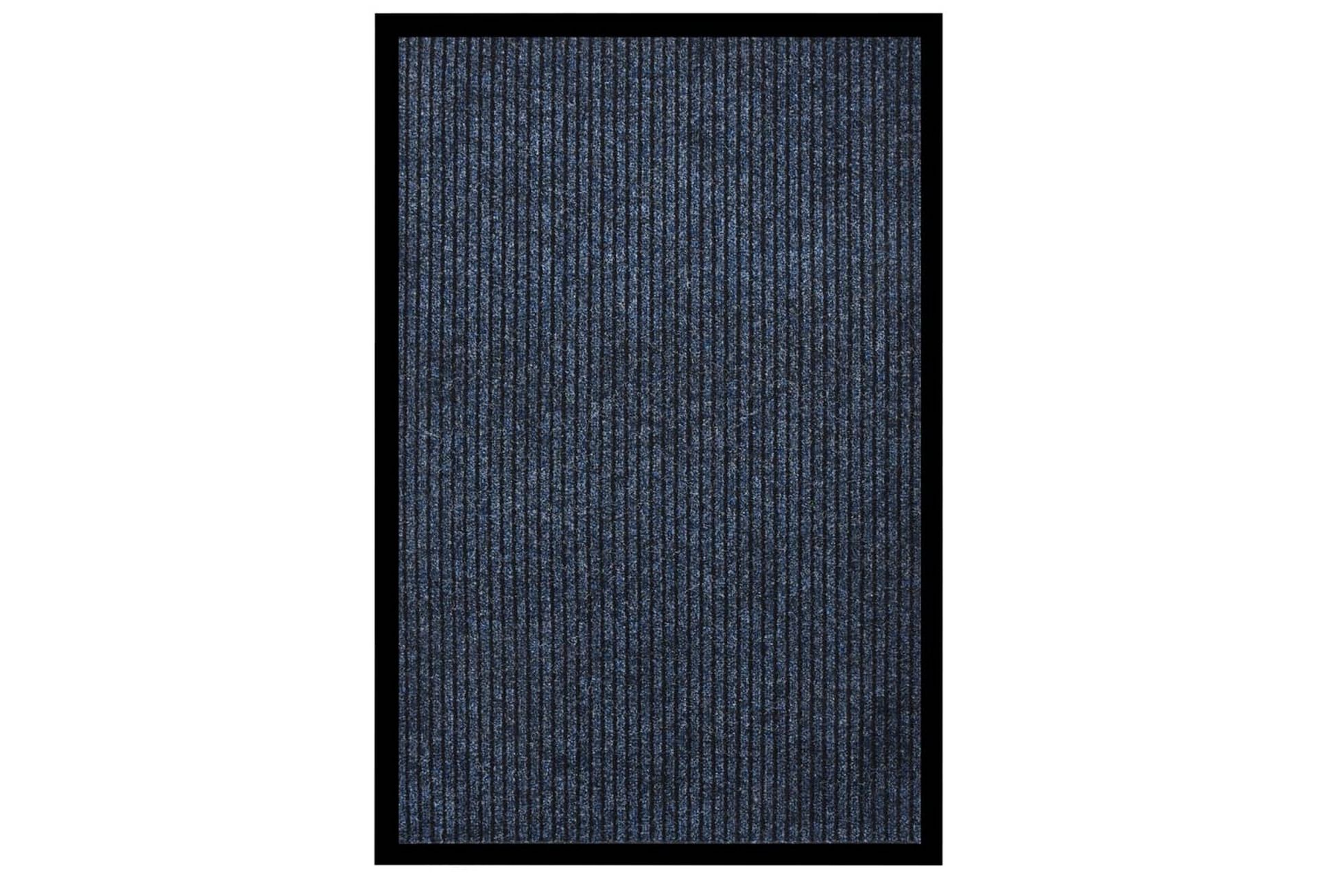 Dørmatte stripet blå 80x120 cm - Blå - Tekstiler - Tepper & Matter - Hall matte