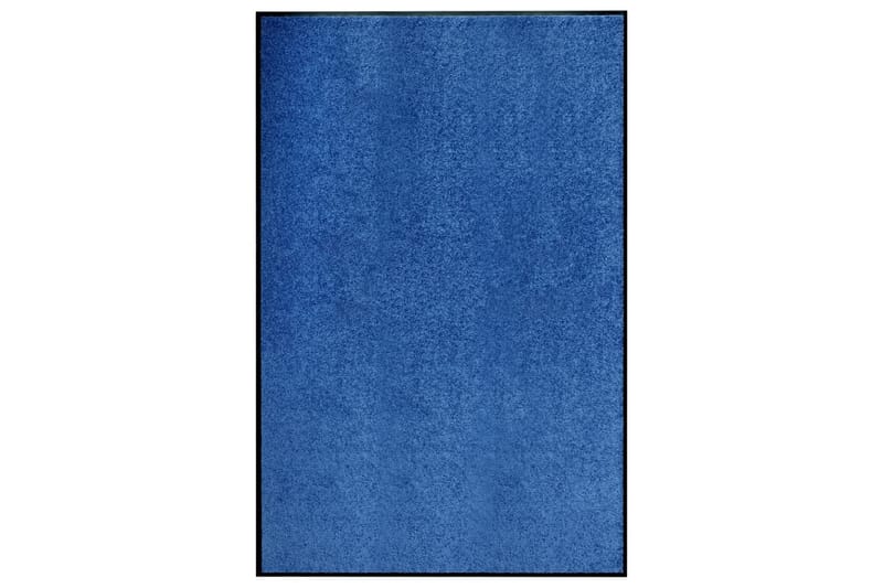 Dørmatte vaskbar blå 120x180 cm - Blå - Hall matte