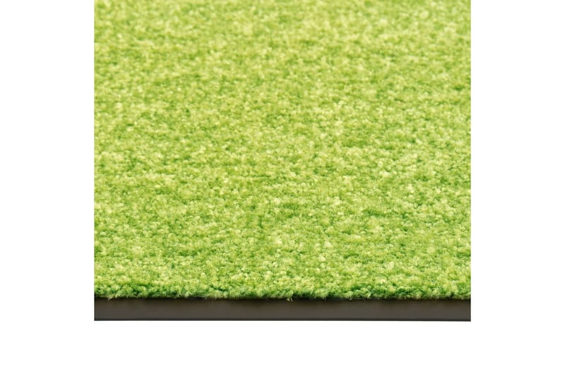 Dørmatte vaskbar grønn 40x60 cm - grønn - Hall matte
