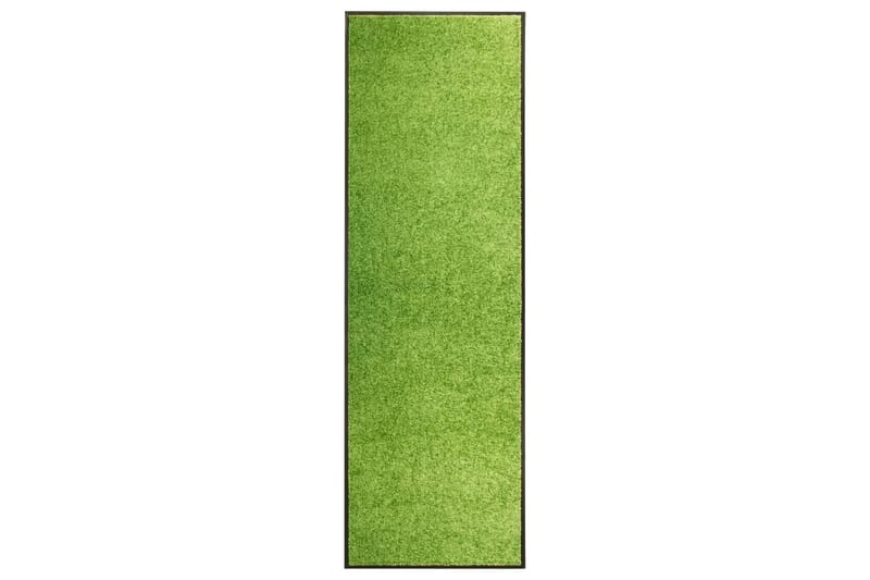 Dørmatte vaskbar grønn 60x180 cm - grønn - Hall matte