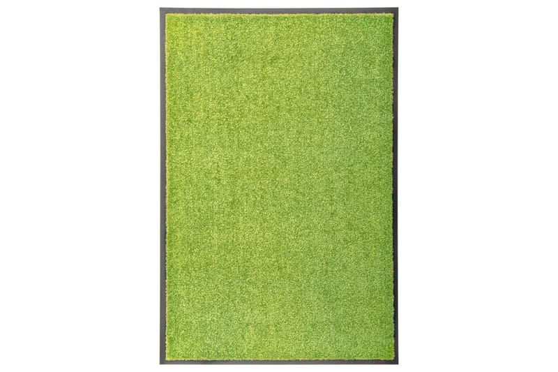 Dørmatte vaskbar grønn 60x90 cm - grønn - Hall matte