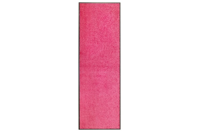 Dørmatte vaskbar rosa 60x180 cm - Rosa - Hall matte