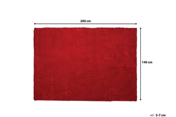 Demre Matte 140x200 cm - Rød - Tekstiler - Tepper & Matter