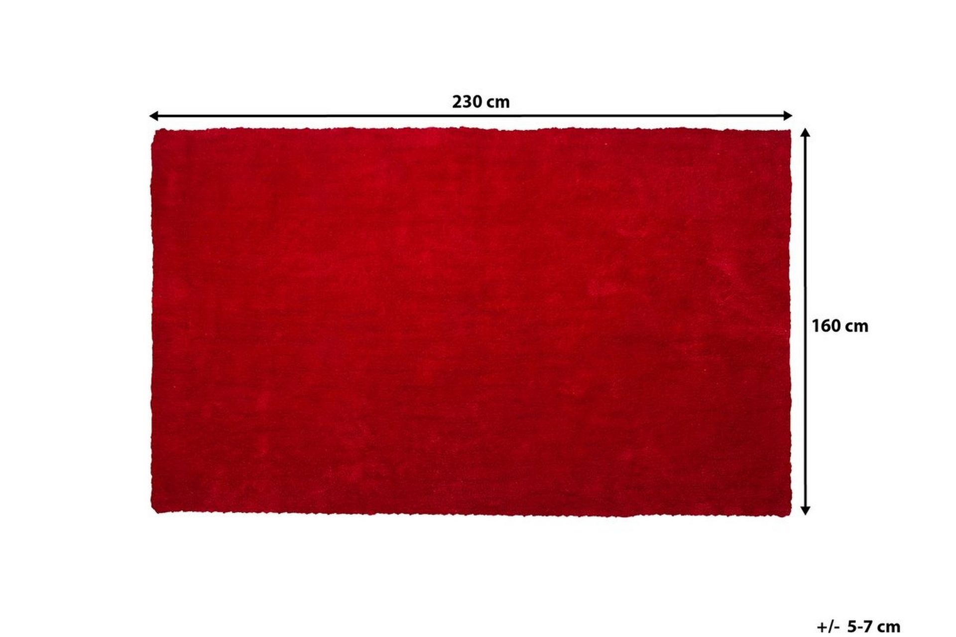 Demre Matte 160x230 cm - Rød - Tekstiler - Tepper & Matter