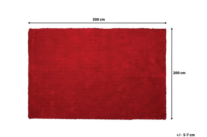 Demre Matte 200x300 cm - Rød - Tekstiler - Tepper & Matter