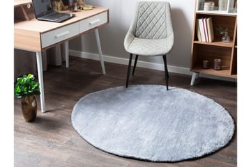 Demre Matte Rund 140 cm - Lysegrå - Tekstiler - Tepper & Matter