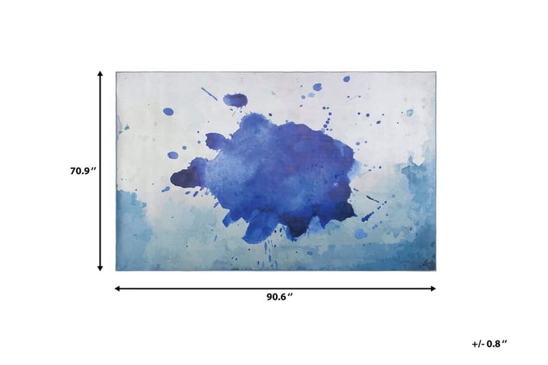 Domenice Matte 160x230 cm - Blå - Tekstiler - Tepper & Matter