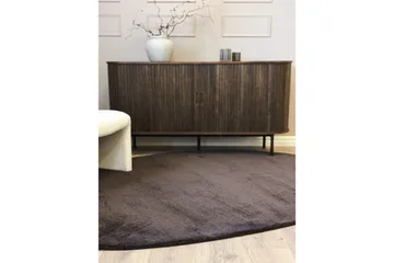 Flatvävd matta KM Home Choklad 160x230 cm - Tekstiler - Tepper & Matter - Flatvevde tepper