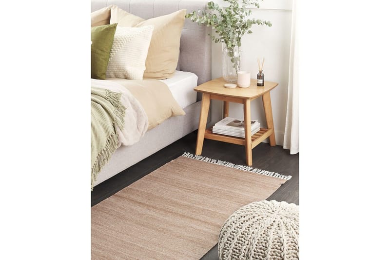 Flatvevd Malhia - Beige, 80x150 cm - Tekstiler - Tepper & Matter - Små tepper