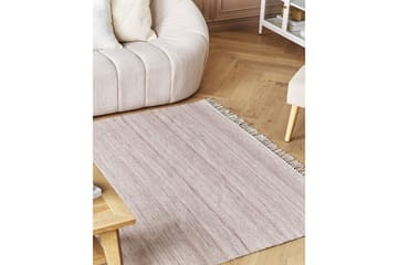 Flatvevd Malhia - Rød, 160x230 cm - Tekstiler - Tepper & Matter - Små tepper