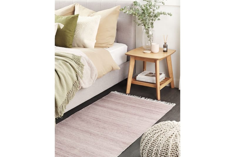 Flatvevd Malhia - Rød, 80x150 cm - Tekstiler - Tepper & Matter - Flatvevde tepper