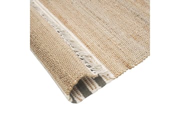 Flatvevd Mirza - Beige, Natur, Grå, Hvit - Tekstiler - Tepper & Matter - Små tepper