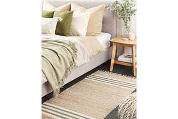 Flatvevd Mirza - Beige, Natur, Grå, Hvit - Tekstiler - Tepper & Matter - Små tepper