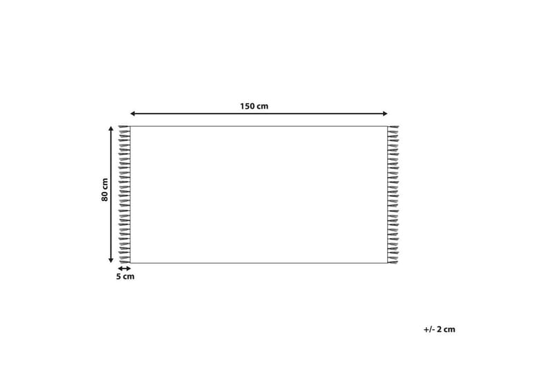 Flatvevd Mirza - Beige, Natur, Grå, Hvit - Tekstiler - Tepper & Matter - Små tepper